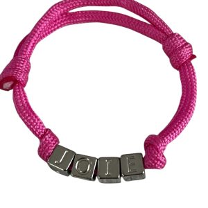 BRACELET MESSAGE "JOIE"
