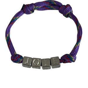 BRACELET MESSAGE "JOIE"