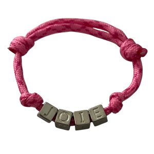 BRACELET MESSAGE "JOIE"